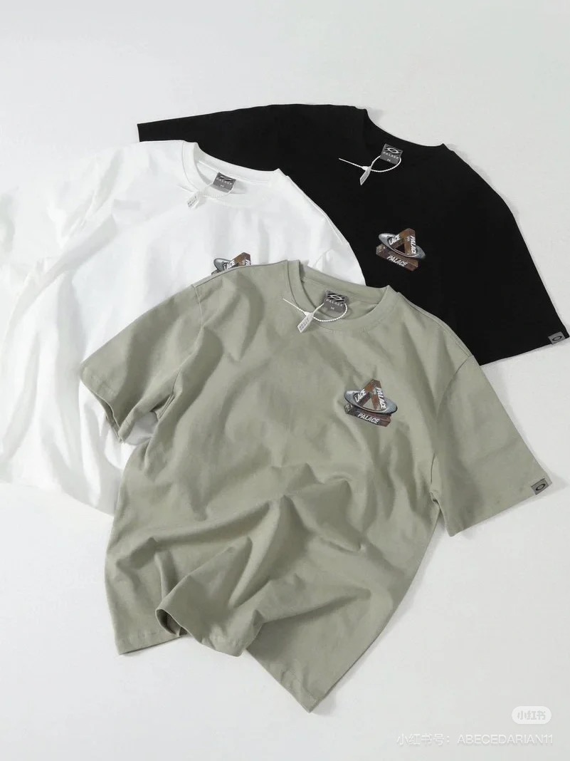 Palace & Oakley Crew Neck Printed T-Shirt | Soft Cotton Tee, S-XL 5 i1744070110045 7903 0 1