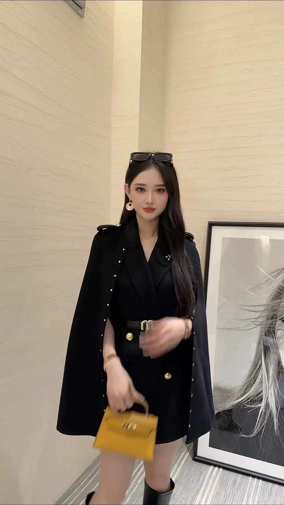 “High-Quality Miu-Tweed Wool Coat: Stylish, Warm, and Versatile Women’s Outfit” - 图片 5