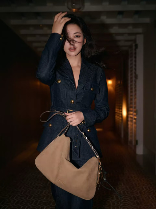 Ralph Lauren Denim Blazer & Skirt Set - Effortless Style & Flattering Fit 1 Ralph Lauren Denim Blazer & Skirt Set - Effortless Style & Flattering Fit