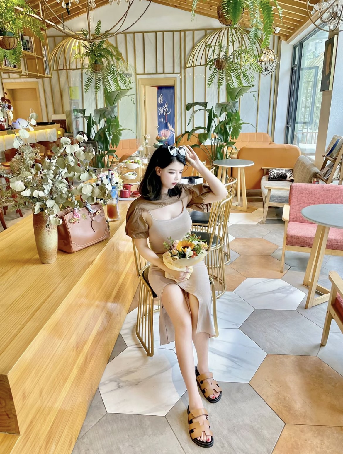 NO:388154,Model pictures, slippers, slippers19860909模特图,拖鞋,slippers,Women's Shoes