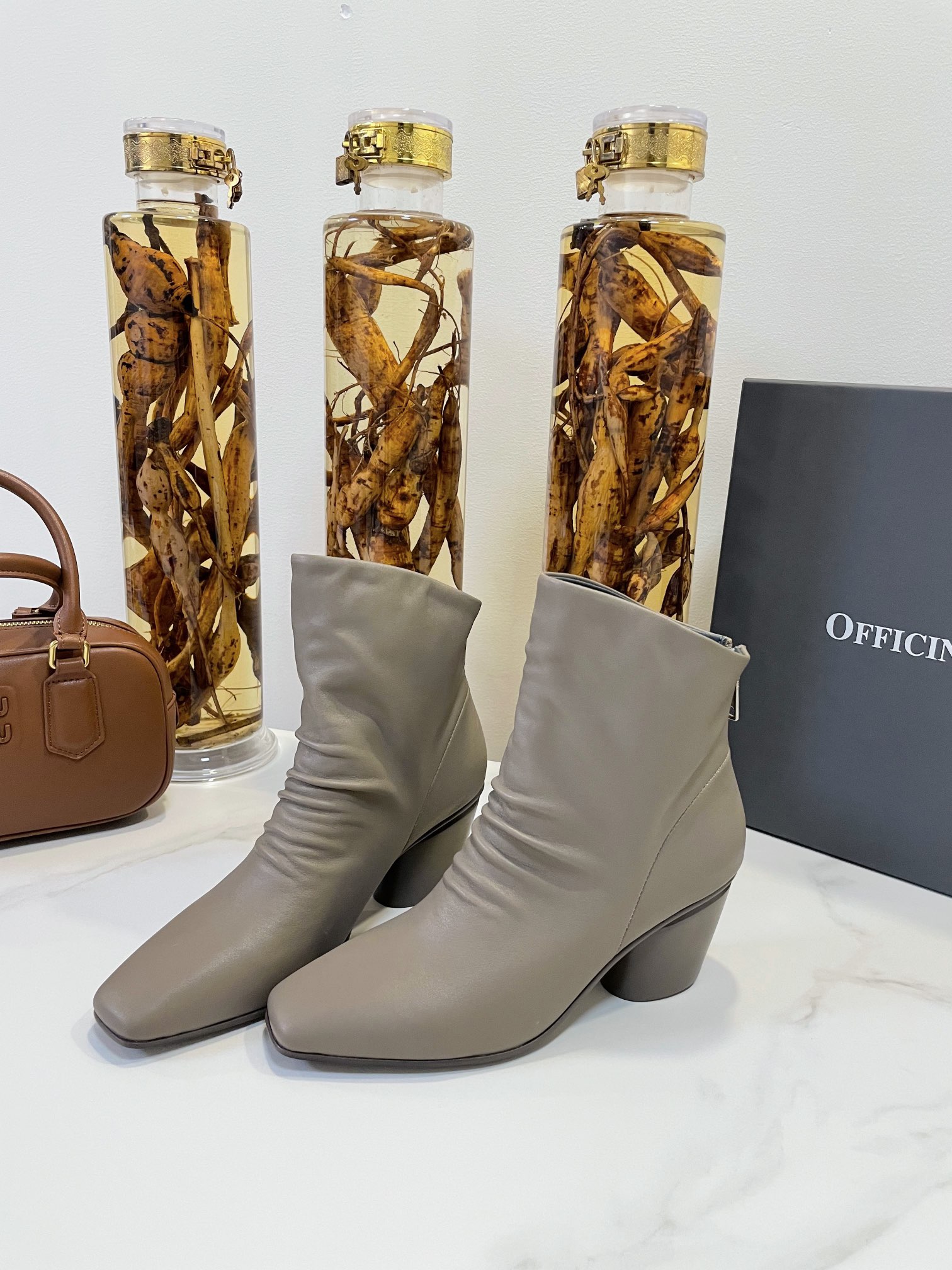 Officine Creative 24s New Hand-Wrinkled Boots: Unique Design and Exceptional Quality - 图片 2