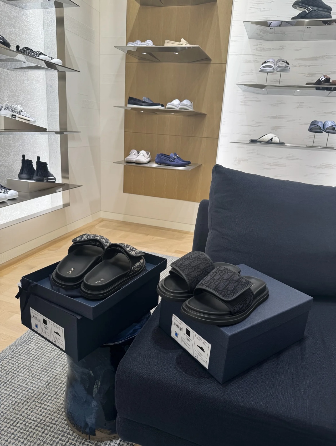 NO:437735,Real photos of counters, semi-slippers, slippers19860909专柜实拍,半拖拖鞋,slippers,Women's Shoes