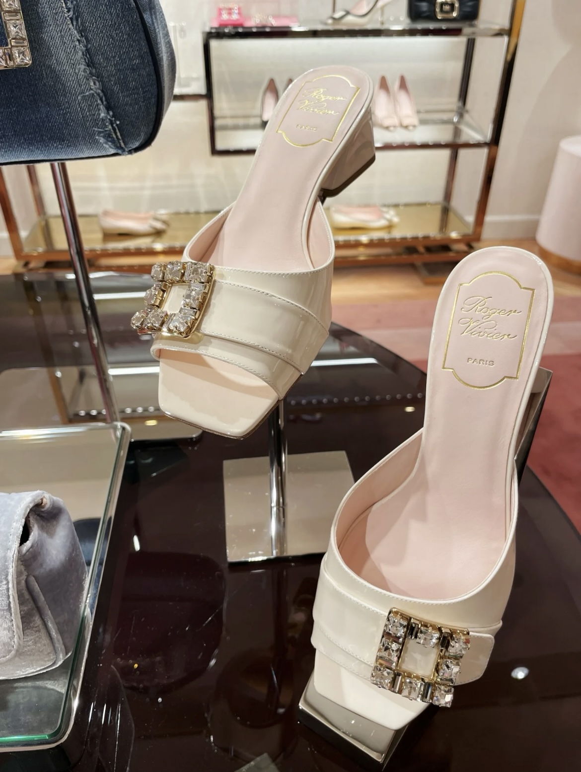 NO:560054,Actual photos from the counter, high heels and slippers, high heels, slippers19860909专柜实拍,高跟鞋拖鞋,high heels,slippers,Women's Shoes