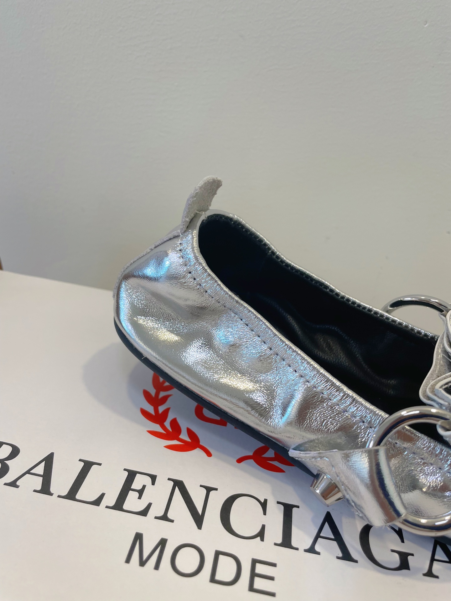 Balenciaga Ballet Shoes: Black, Nailed, Size 35-40, Original Box Packing Accessories - 图片 3