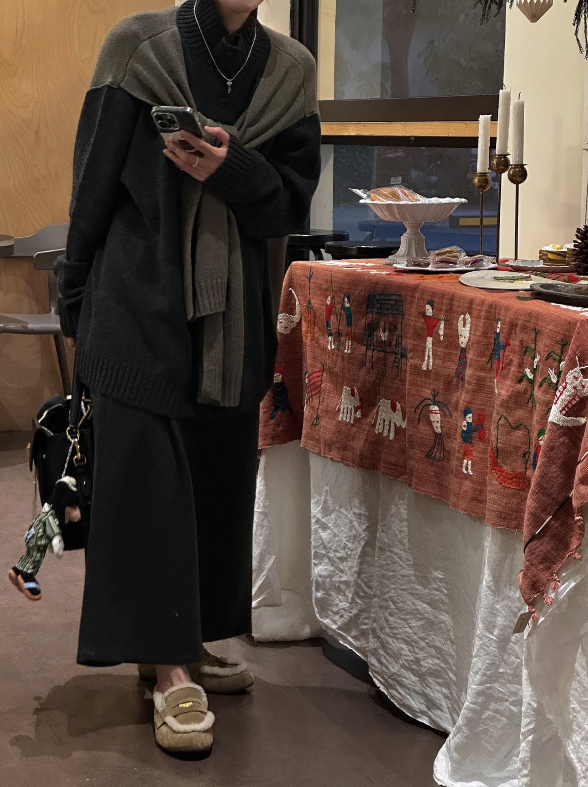 NO:560030,Model pictures, loafers and half slippers, loafers19860909模特图,乐福鞋半拖,loafers,Women's Shoes