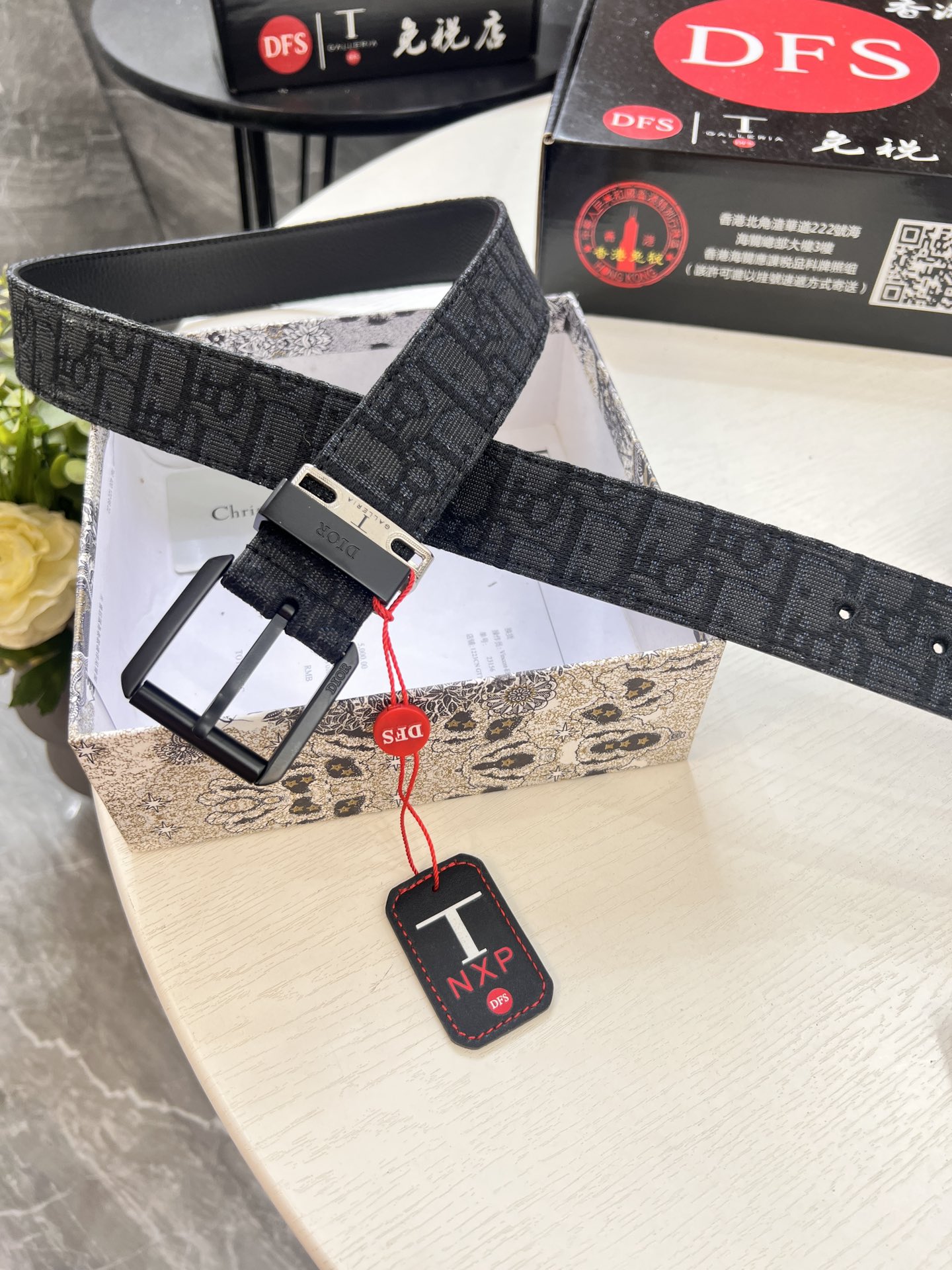 迪奥 男女同款皮带 情侣最新款抛光五金 宽度3.5cm