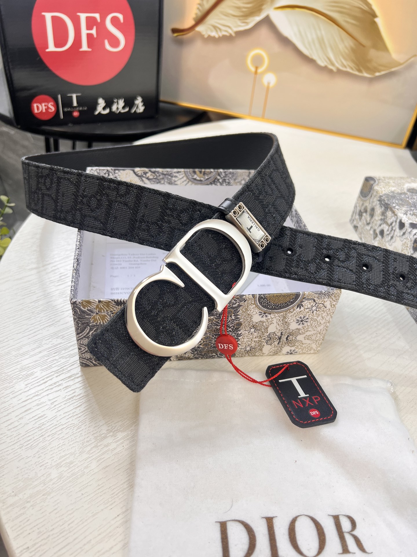 迪奥D 迪奥皮带男女同款