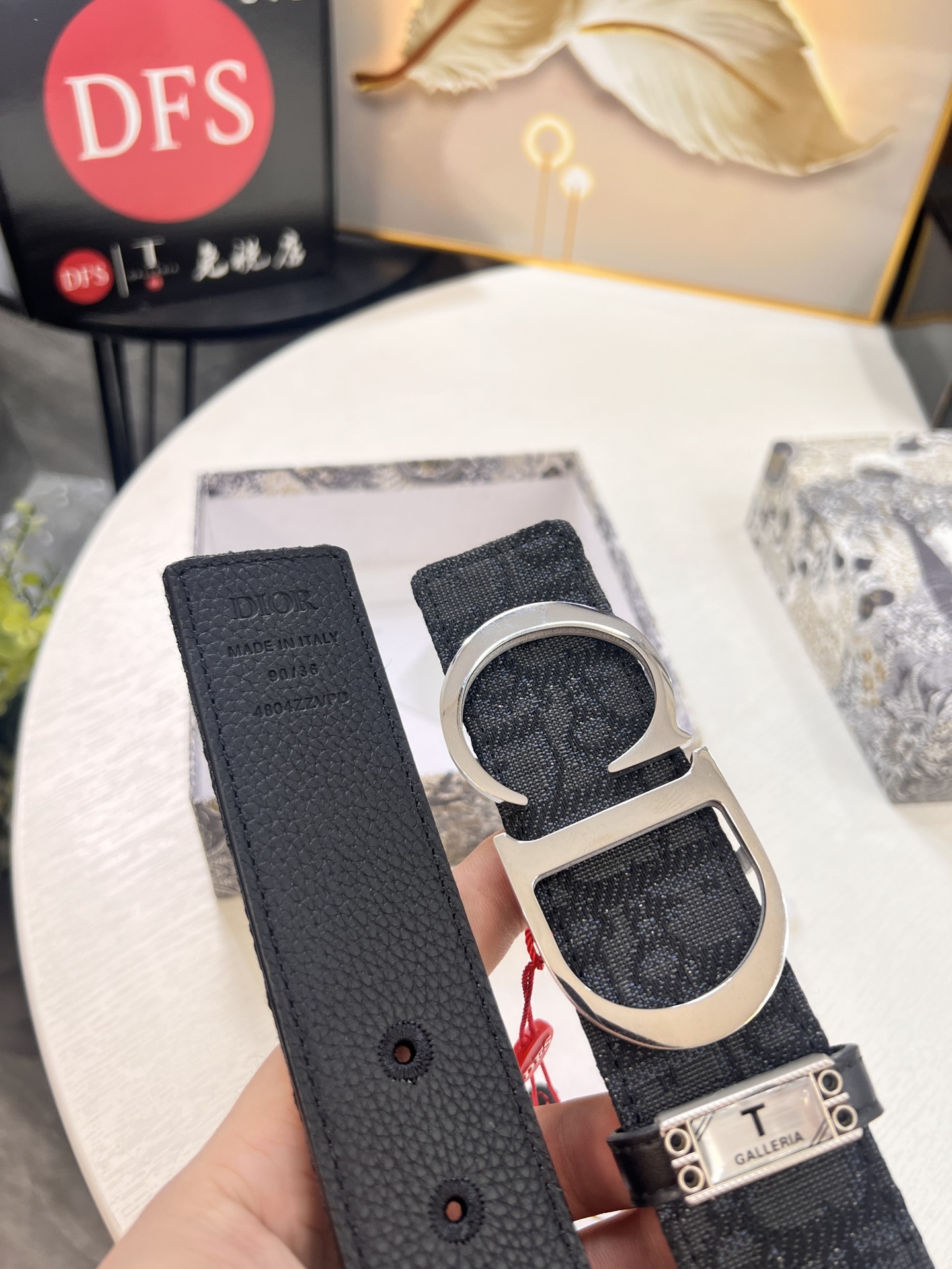 迪奥D 迪奥皮带男女同款