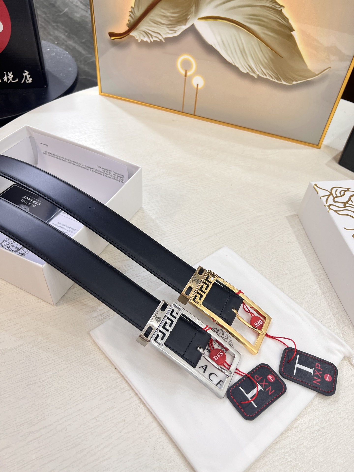 美人头层进口皮配达 小细纹牛皮 车线制作 美人头针扣 五金 宽度3.5 cm