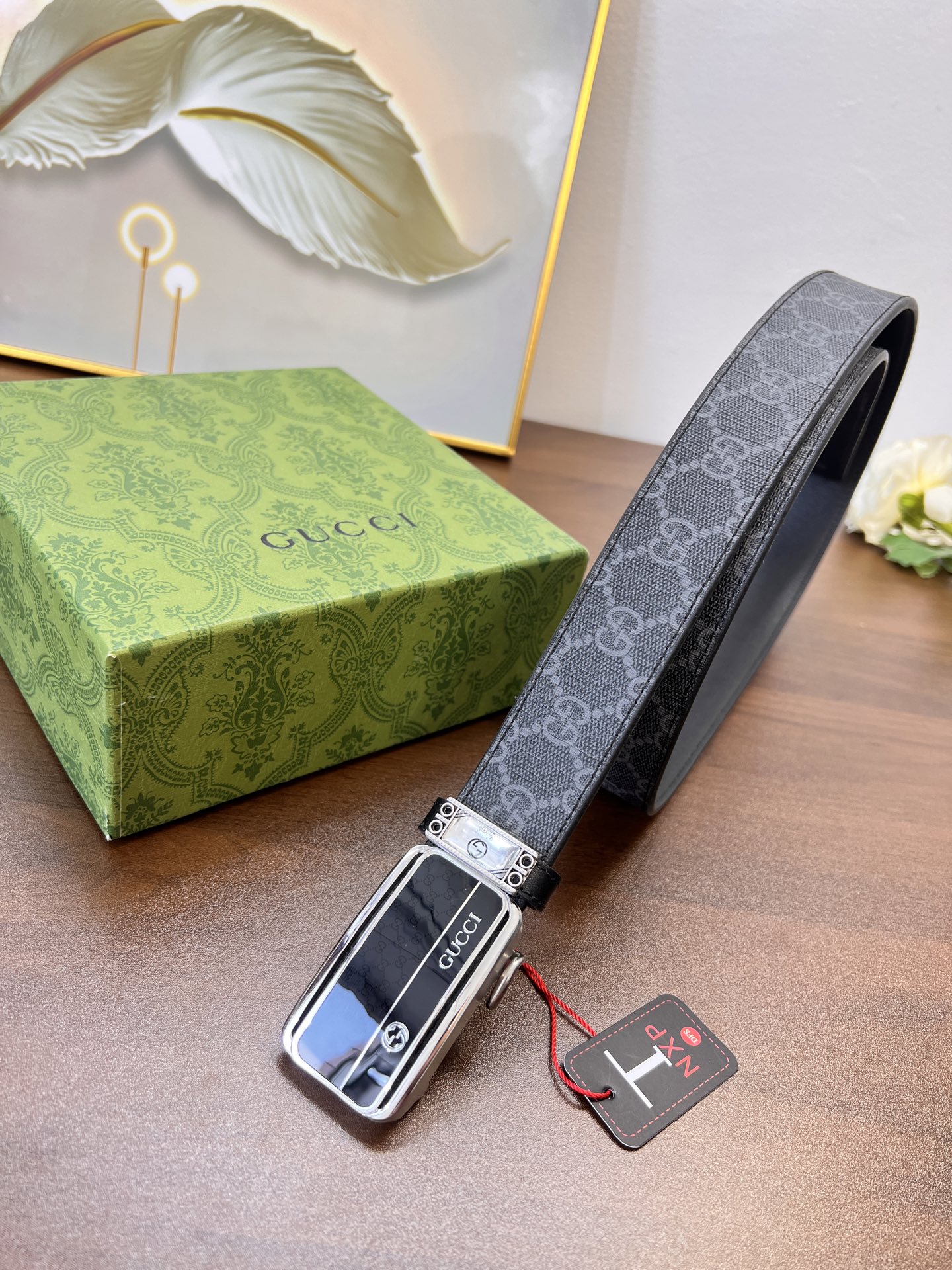 小主推荐 实物拍摄 古奇GUCCi自动扣皮带-Chinese UA Cheap High Quatity Brand Clothes Bags handbags Sneakers wholesale wholesaler seller from China Factory suppliers Fashion Clothing Shoes best Quality Beautiful Price 小主推荐 实物拍摄 古奇GUCCi自动扣皮带