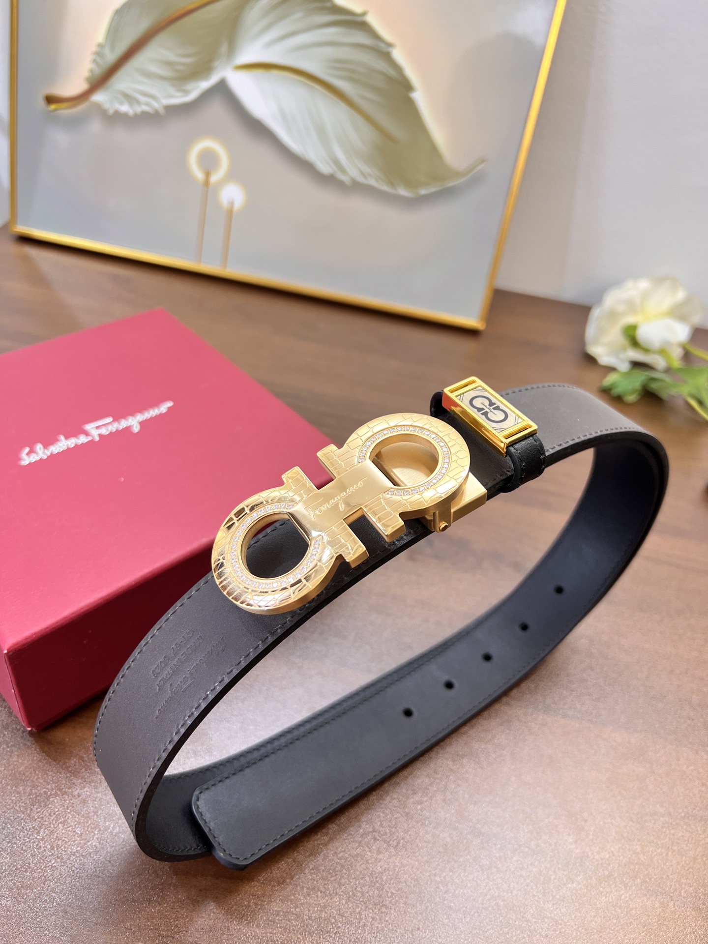 菲拉格慕男士皮带 送礼最佳 原厂进口荔枝纹头层牛皮-Chinese UA Cheap High Quatity Brand Clothes Bags handbags Sneakers wholesale wholesaler seller from China Factory suppliers Fashion Clothing Shoes best Quality Beautiful Price 菲拉格慕男士皮带 送礼最佳 原厂进口荔枝纹头层牛皮