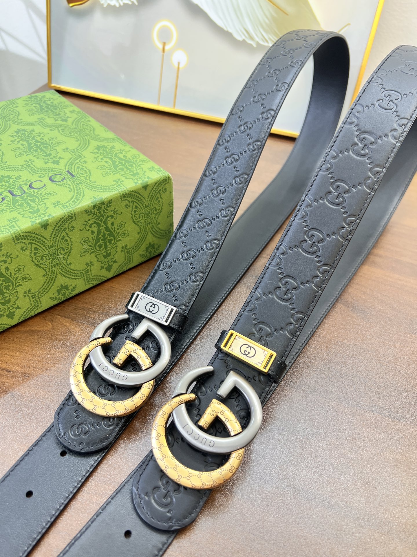 古奇GUCCi皮带 ZP开模制作 马刺新款带砖精钢五金 压花原厂皮 黑咖头层牛皮低宽度3.8cm-Chinese UA Cheap High Quatity Brand Clothes Bags handbags Sneakers wholesale wholesaler seller from China Factory suppliers Fashion Clothing Shoes best Quality Beautiful Price 古奇GUCCi皮带 ZP开模制作 马刺新款带砖精钢五金 压花原厂皮 黑咖头层牛皮低宽度3.8cm