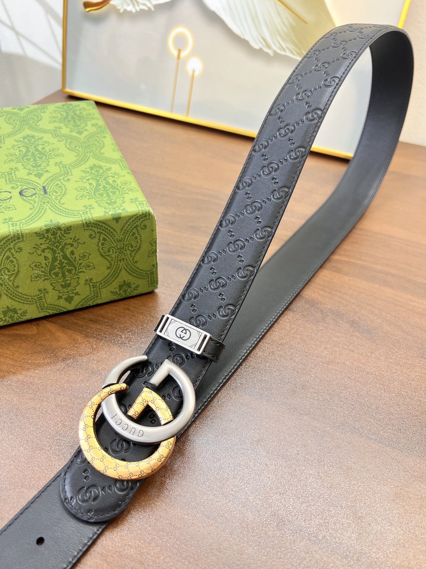 古奇GUCCi皮带 ZP开模制作 马刺新款带砖精钢五金 压花原厂皮 黑咖头层牛皮低宽度3.8cm-Chinese UA Cheap High Quatity Brand Clothes Bags handbags Sneakers wholesale wholesaler seller from China Factory suppliers Fashion Clothing Shoes best Quality Beautiful Price 古奇GUCCi皮带 ZP开模制作 马刺新款带砖精钢五金 压花原厂皮 黑咖头层牛皮低宽度3.8cm