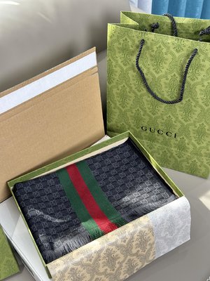 Where can you buy a replica Gucci Scarf Black Men Silk Wool