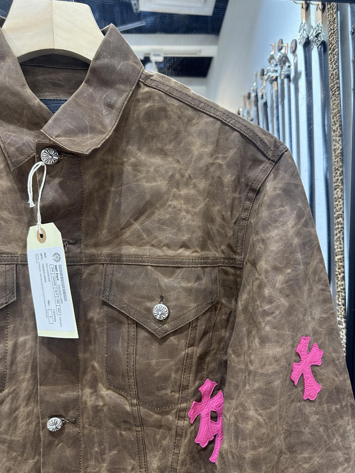 크롬하츠 남성 자켓 137185 Chrome Hearts Jacket 썸네일 이미지