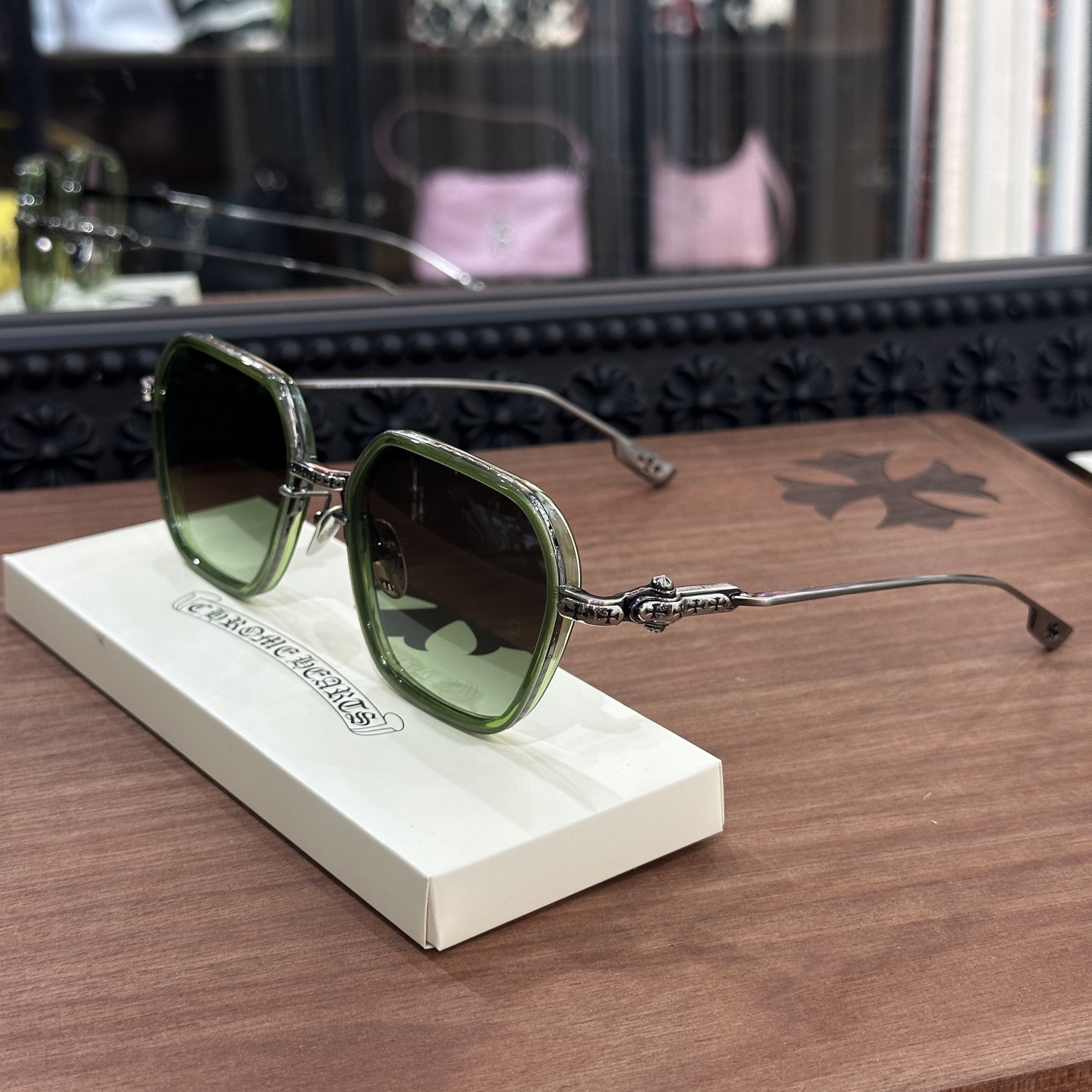 크롬하츠 멀티컬러 블루라이트 차단 선글라스 107968 이미지 4