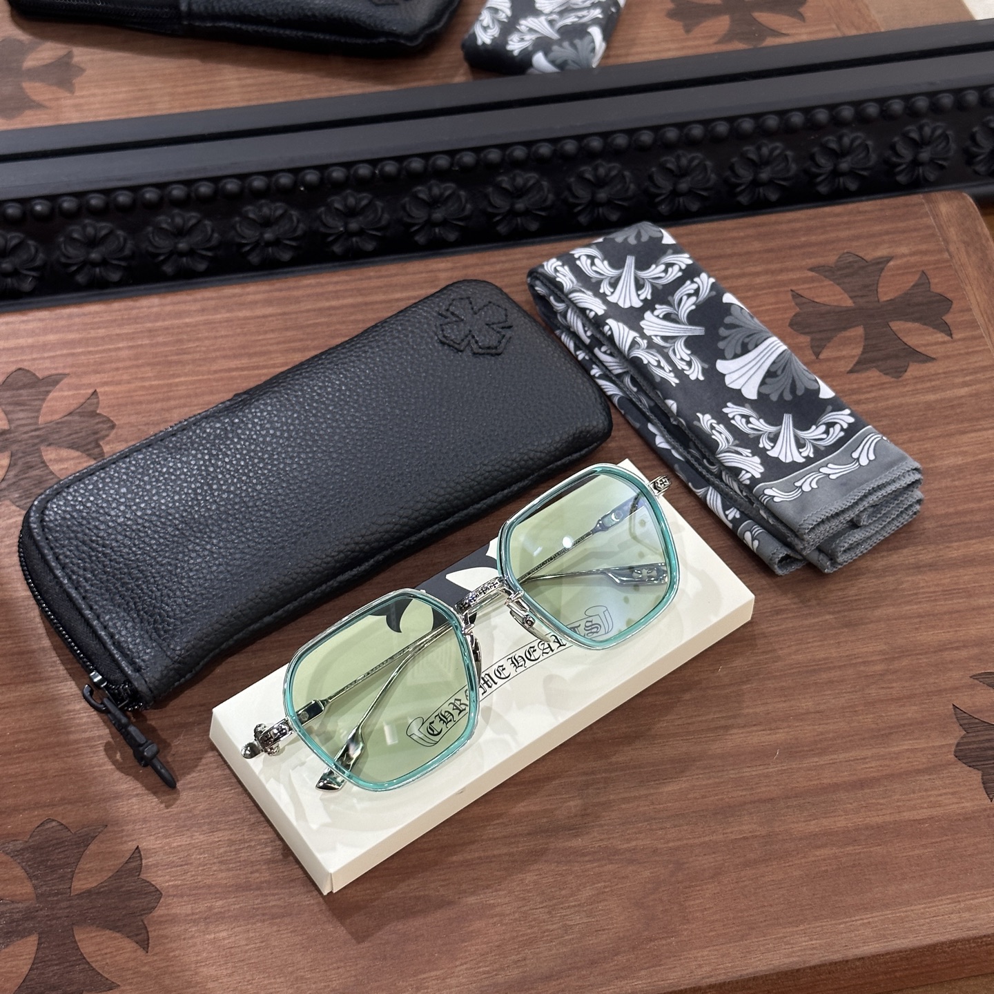 Chrome hearts Multicolor Blue Light Blocking Sunglasses