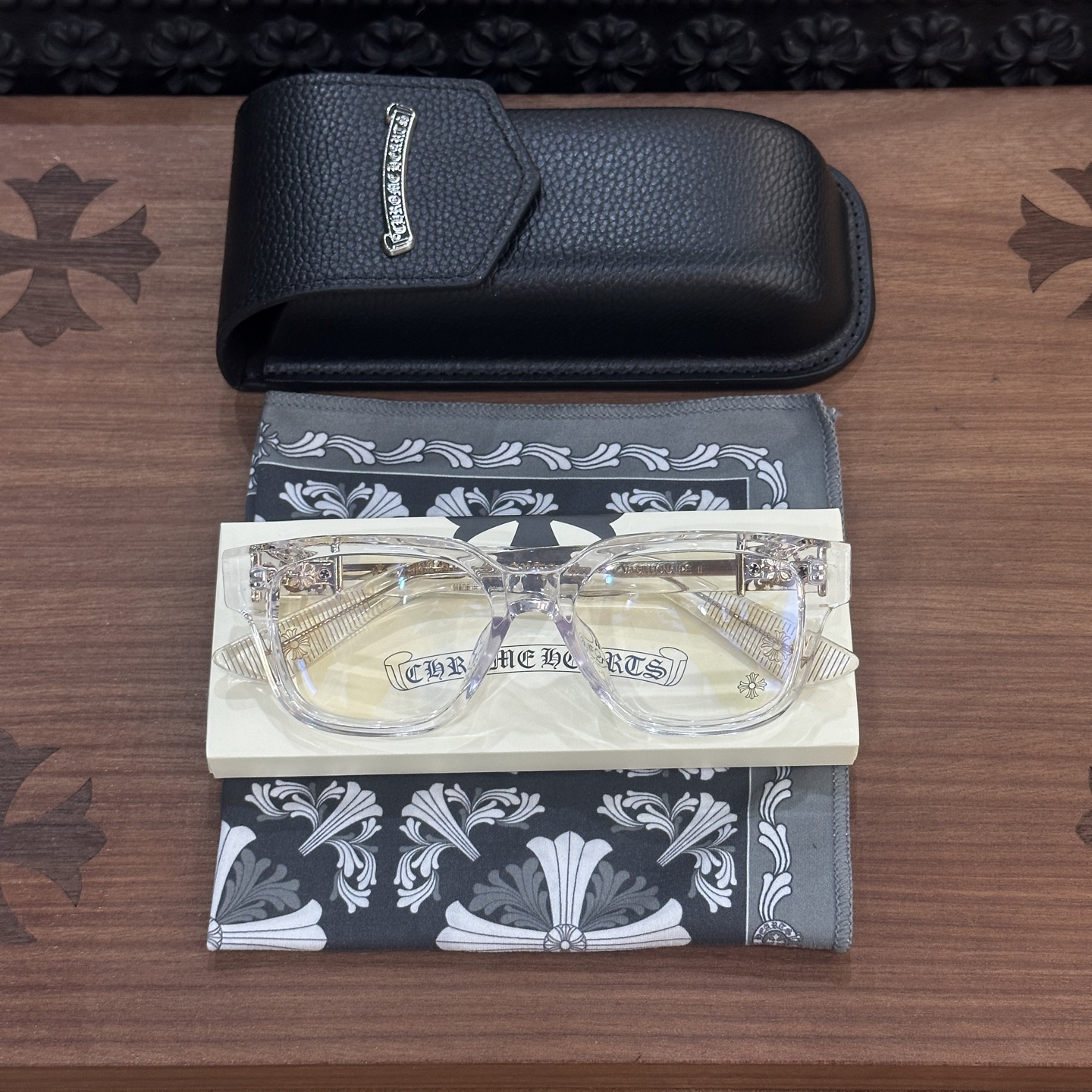 Chromehearts 925 Sterling Silver Eyewear Frame