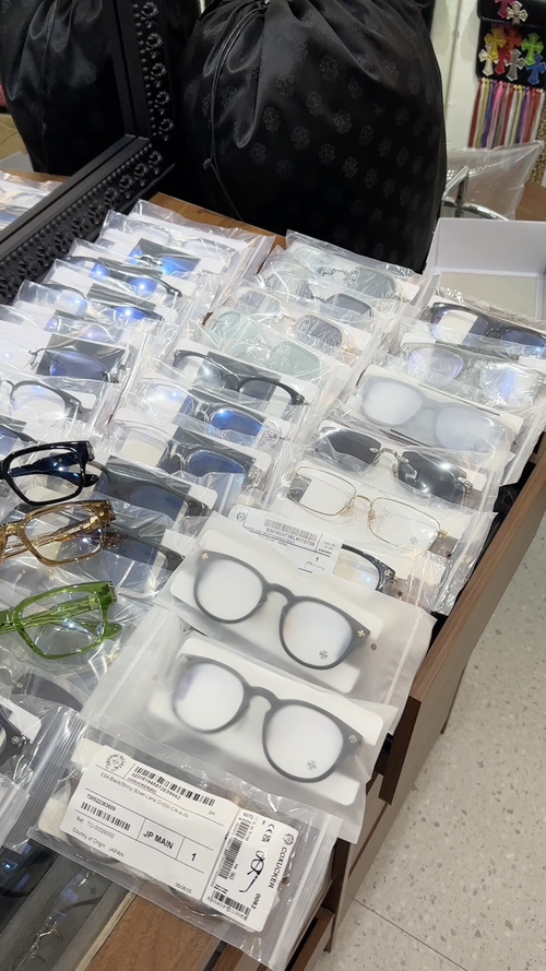 Chrome Hearts 925 silver full collection eyewear.