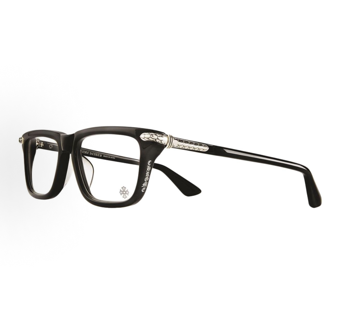 Chrome Hearts New 925 Dragon Scale Eyeglass Frame LITTLE DINGER