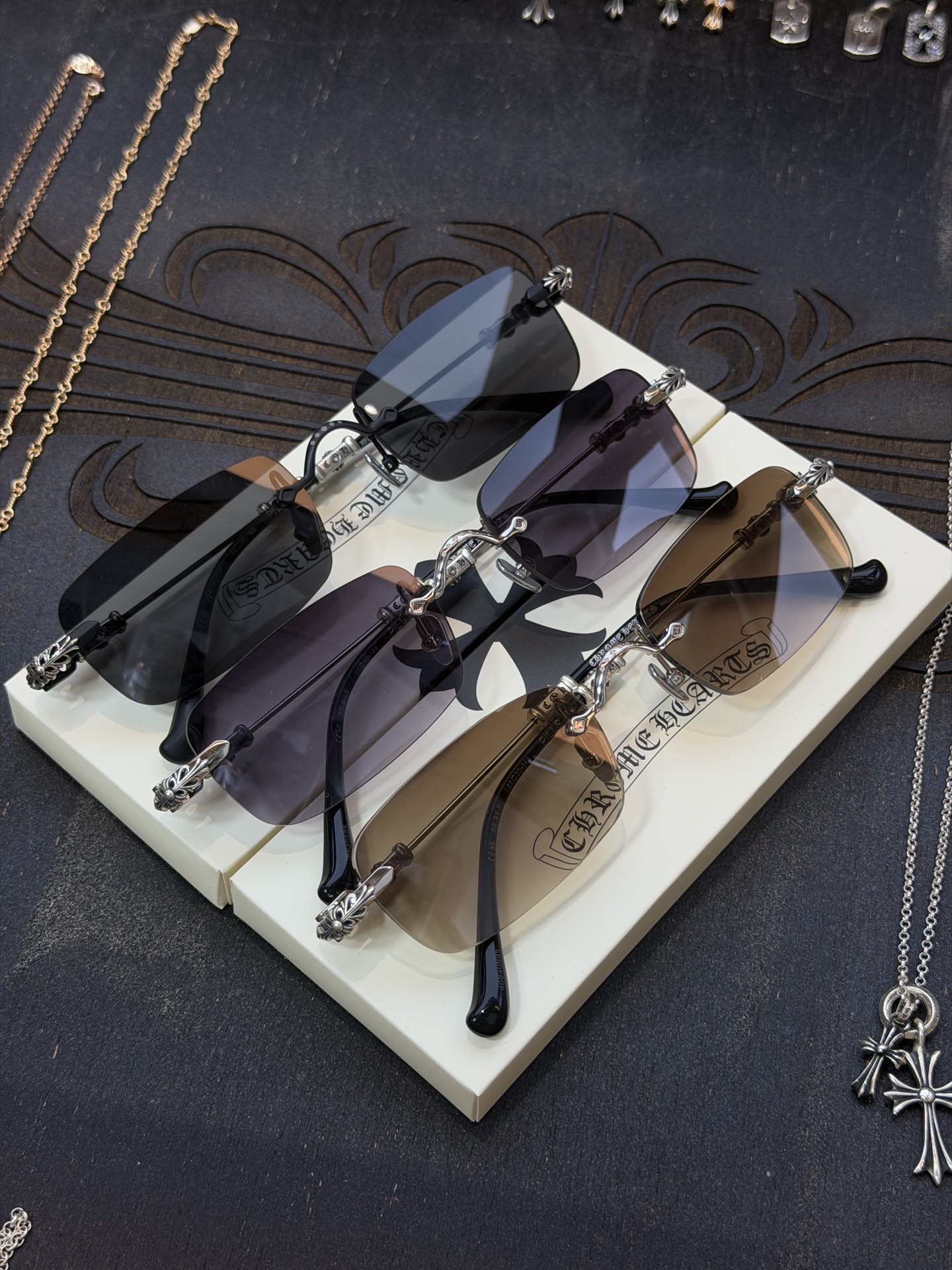 크롬하츠 선글라스 107384 Chrome Hearts Sunglasses