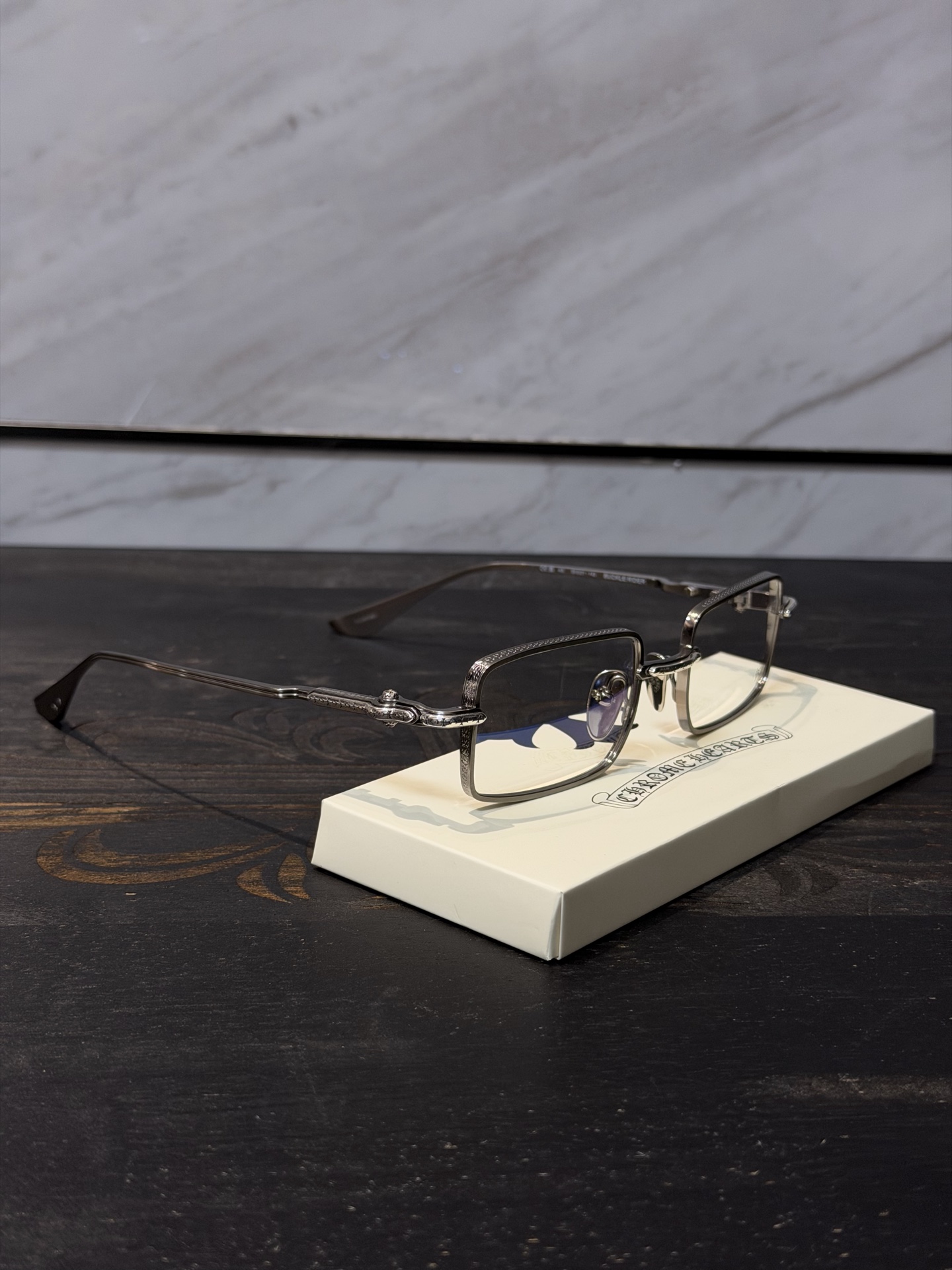 𝕮𝖍𝖗𝖔𝖒𝖊 𝖍𝖊𝖆𝖗𝖙𝖘 Chrome Hearts New 925 Silver Eyewear
