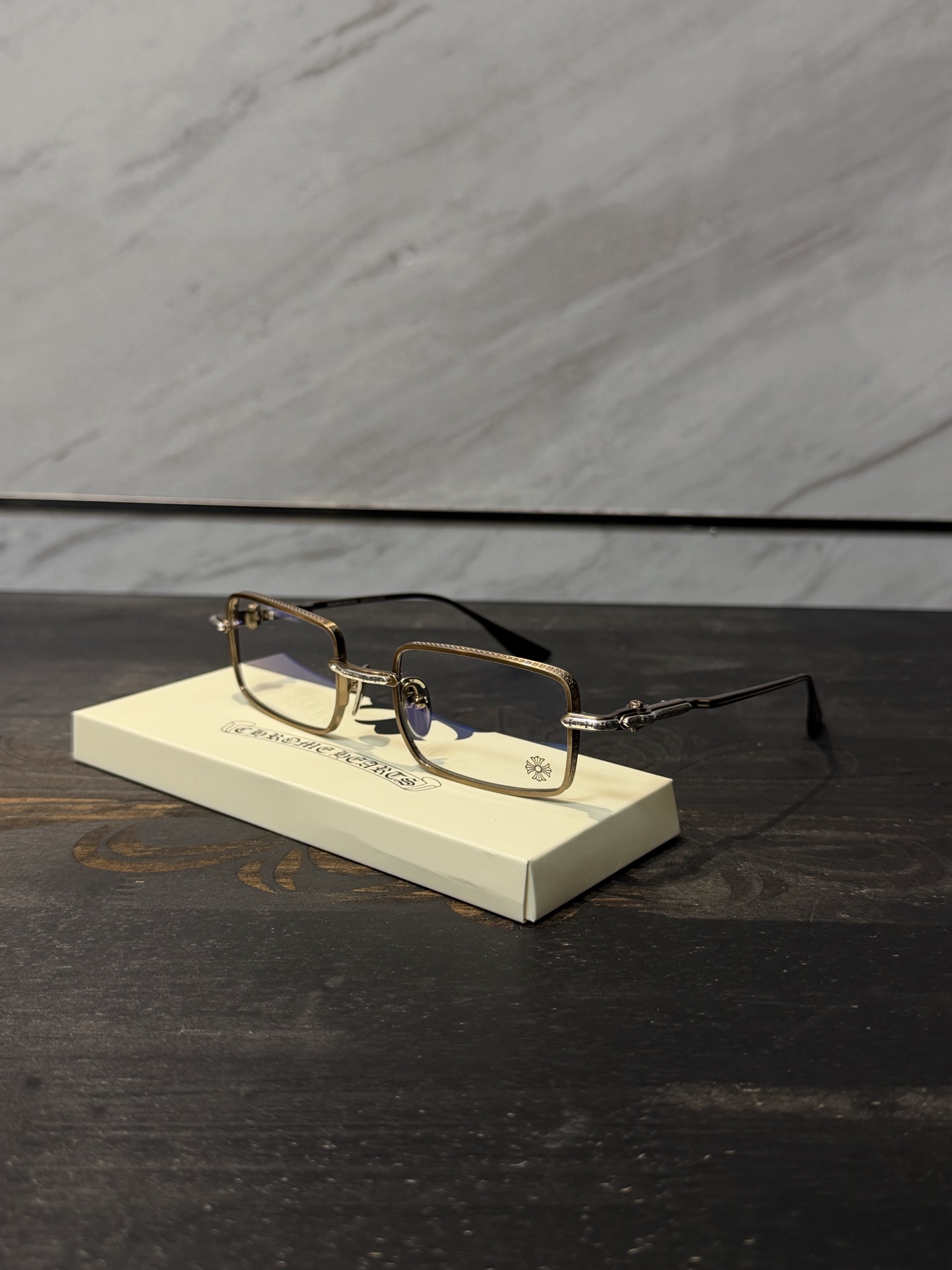 𝕮𝖍𝖗𝖔𝖒𝖊 𝖍𝖊𝖆𝖗𝖙𝖘 Chrome Hearts New 925 Silver Eyewear