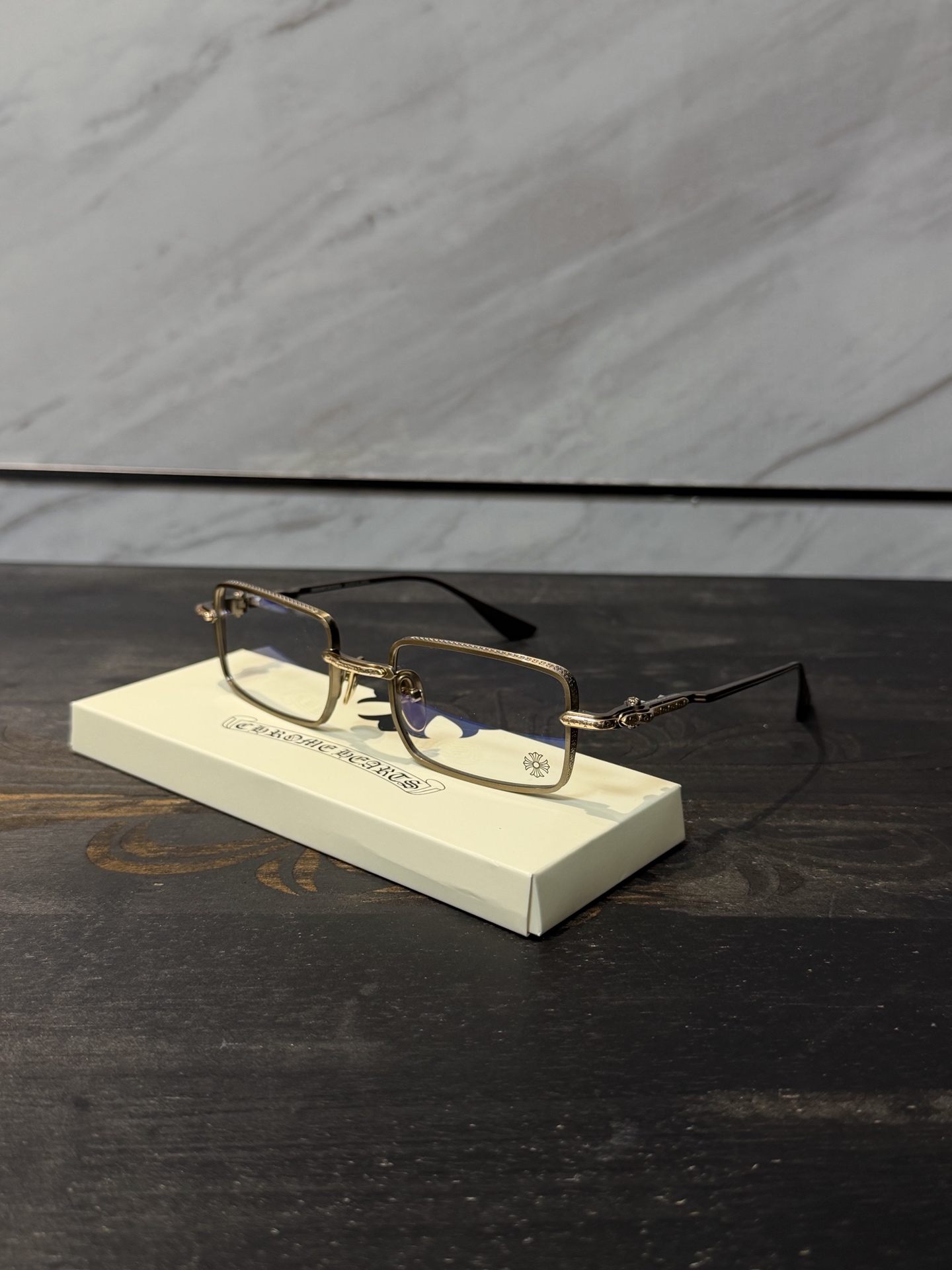 𝕮𝖍𝖗𝖔𝖒𝖊 𝖍𝖊𝖆𝖗𝖙𝖘 Chrome Hearts New 925 Silver Eyewear