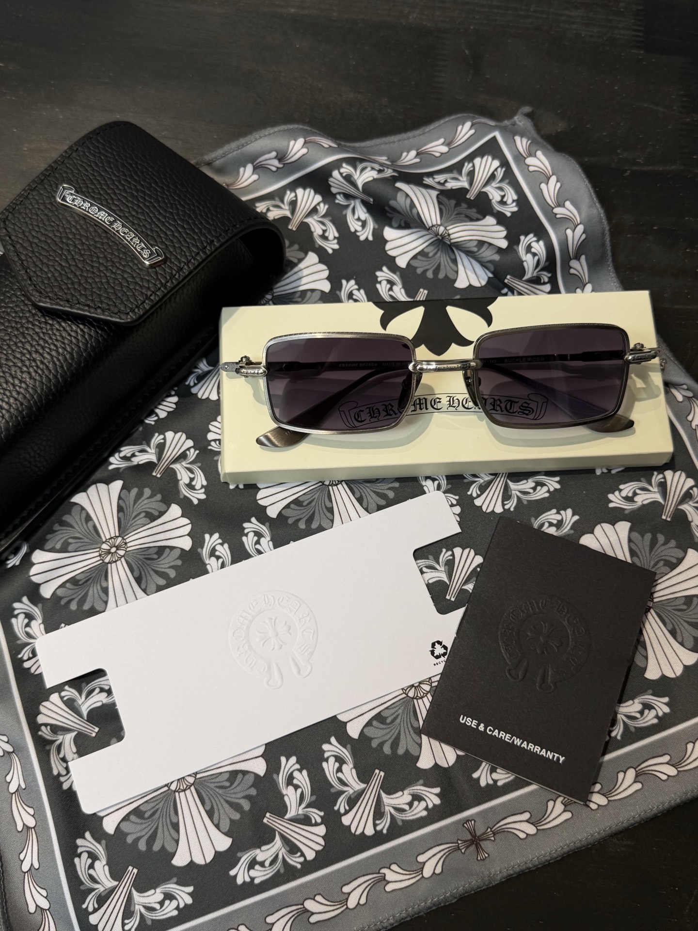 𝕮𝖍𝖗𝖔𝖒𝖊 𝖍𝖊𝖆𝖗𝖙𝖘 Chrome Hearts New 925 Silver Eyewear