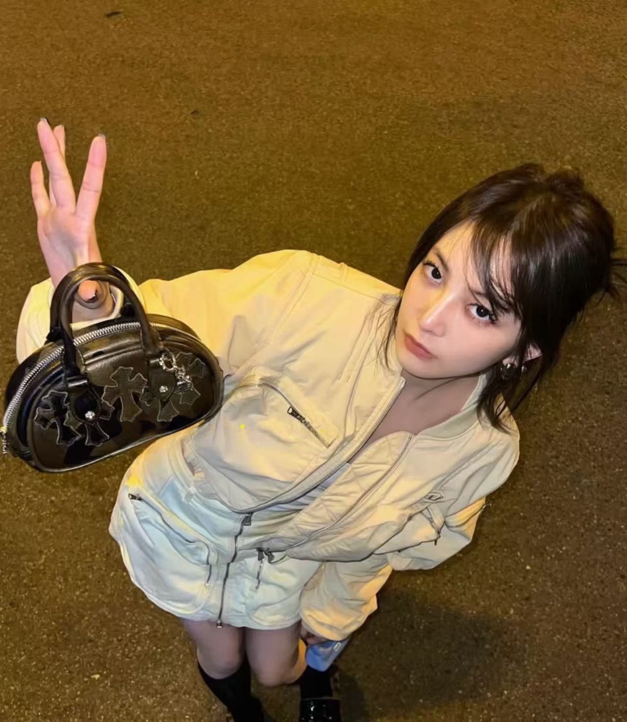 크롬하츠 카모플라주 볼링 가방 상세 이미지 12