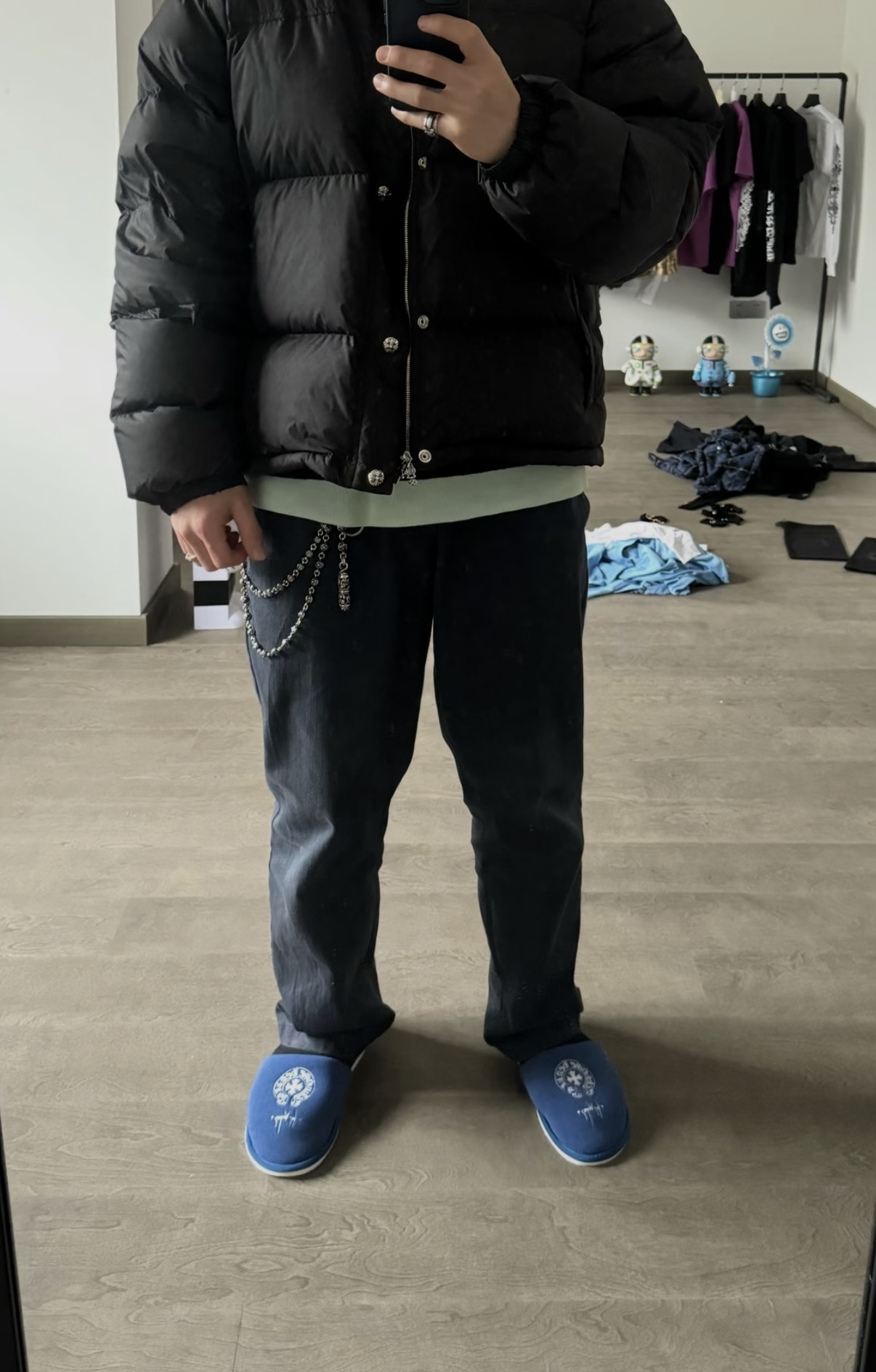 크롬하츠 베가스 블루 슬리퍼 상세 이미지 13