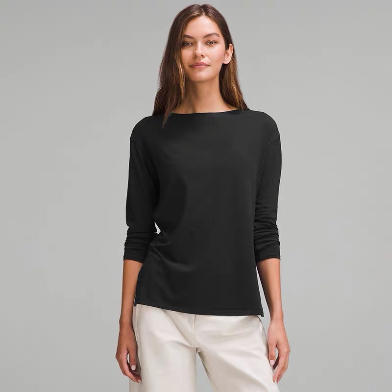 Lululemon long sleeve everyday black yoga