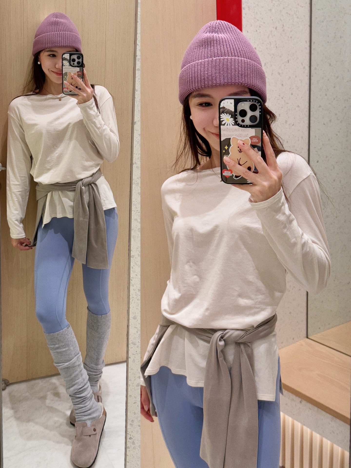 Lulu Long sleeve Small blouse with many positive reviews yoga