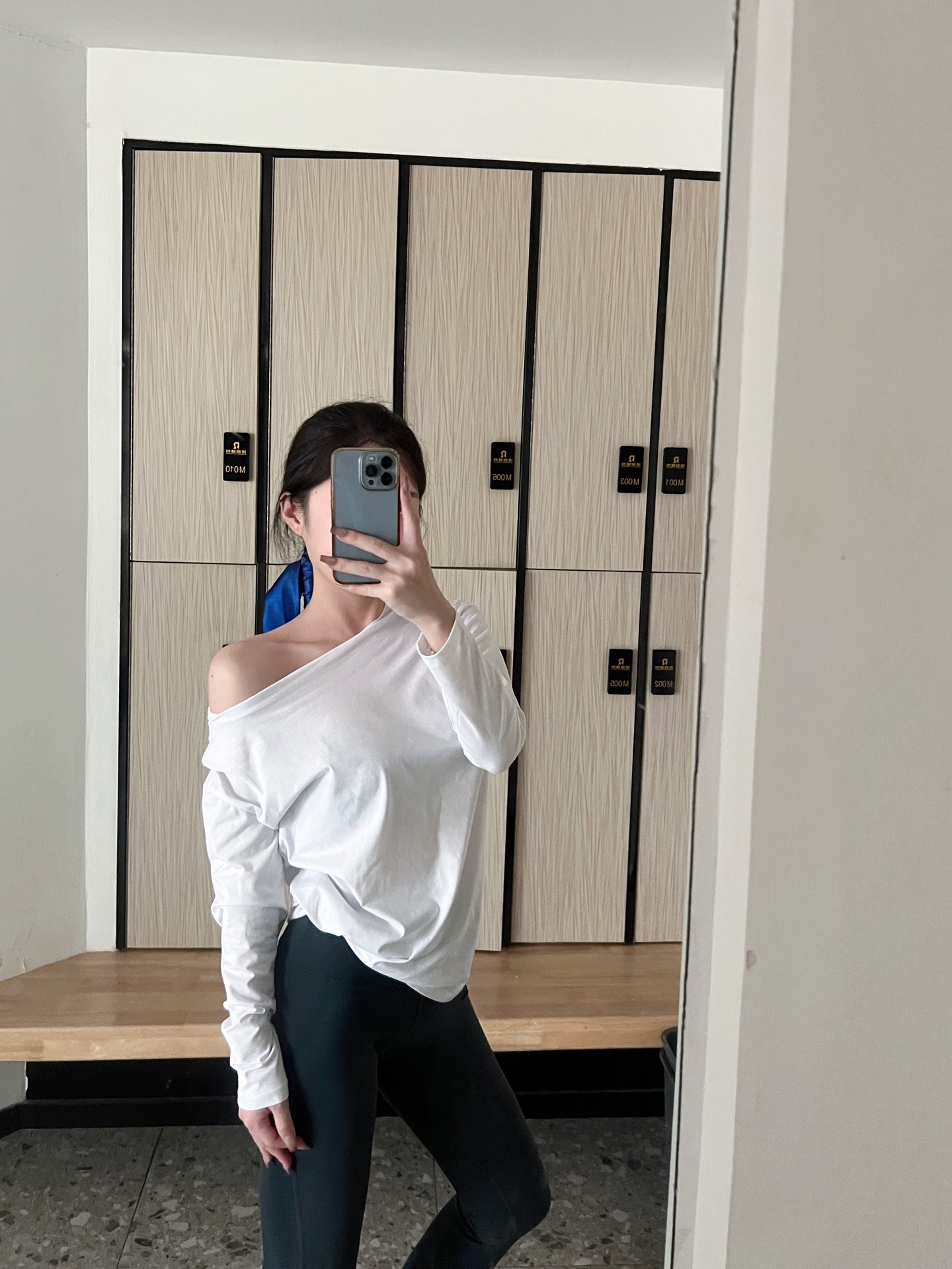 Lululemon long sleeve everyday white yoga