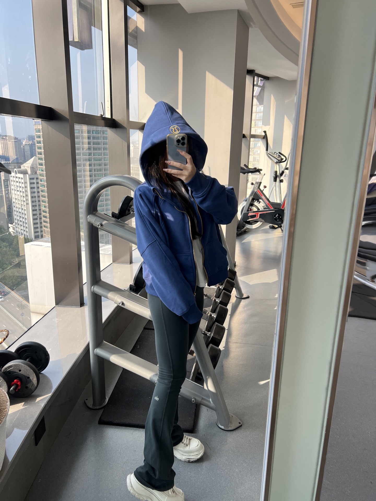 Lululemon Scuba jacket everyday blue yoga