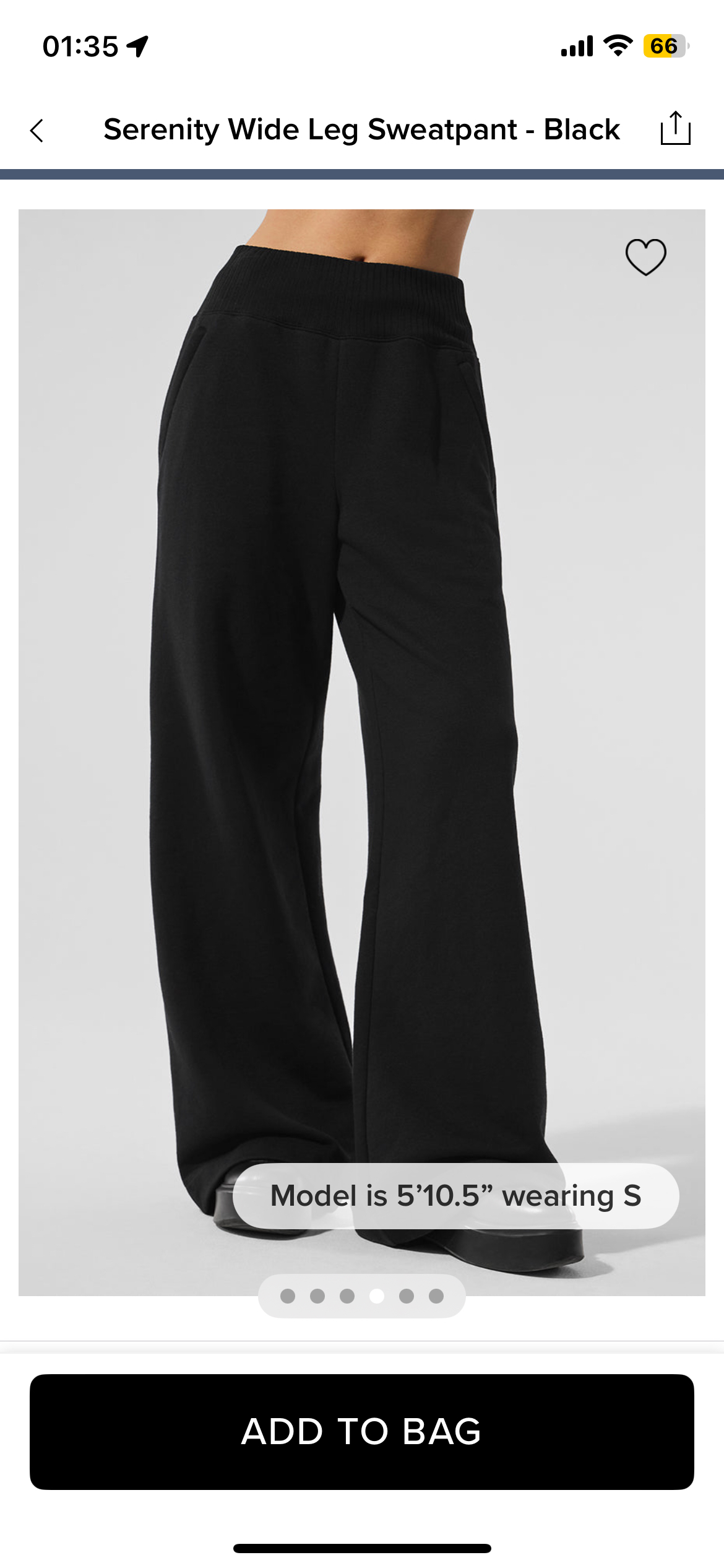 Alo Accolade men s bottoms lounge black yoga
