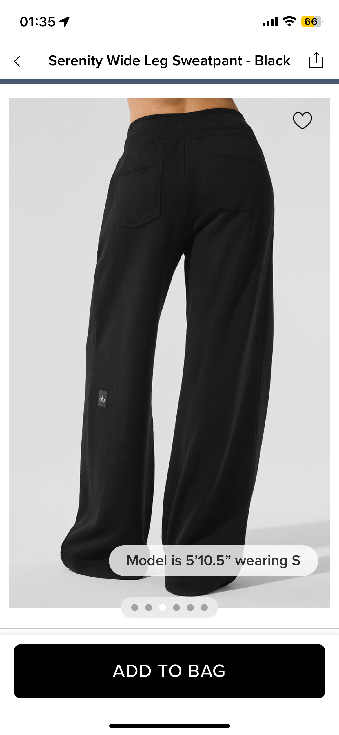 Alo Accolade men s bottoms lounge black yoga