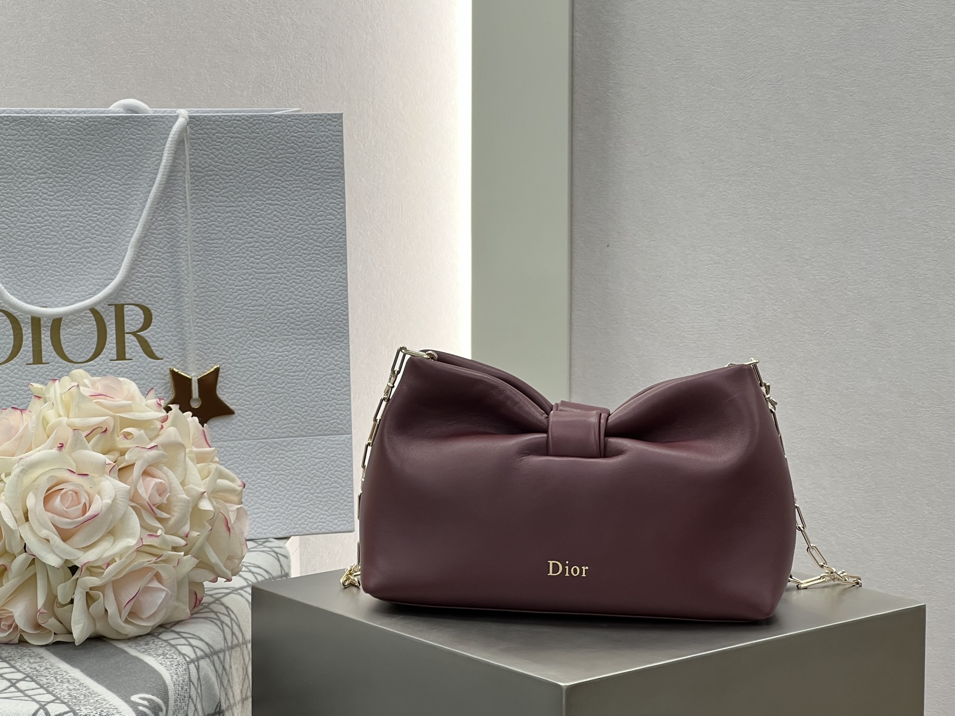 Dior Сумка с бантом