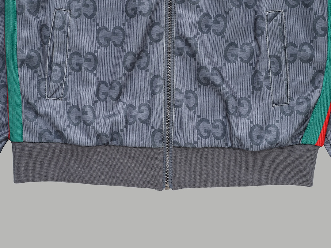 Gucci Hoodie Coat in Picture Color, Custom Florist Fabric, Gender-Neutral, Sizes S-XXL - 图片 5