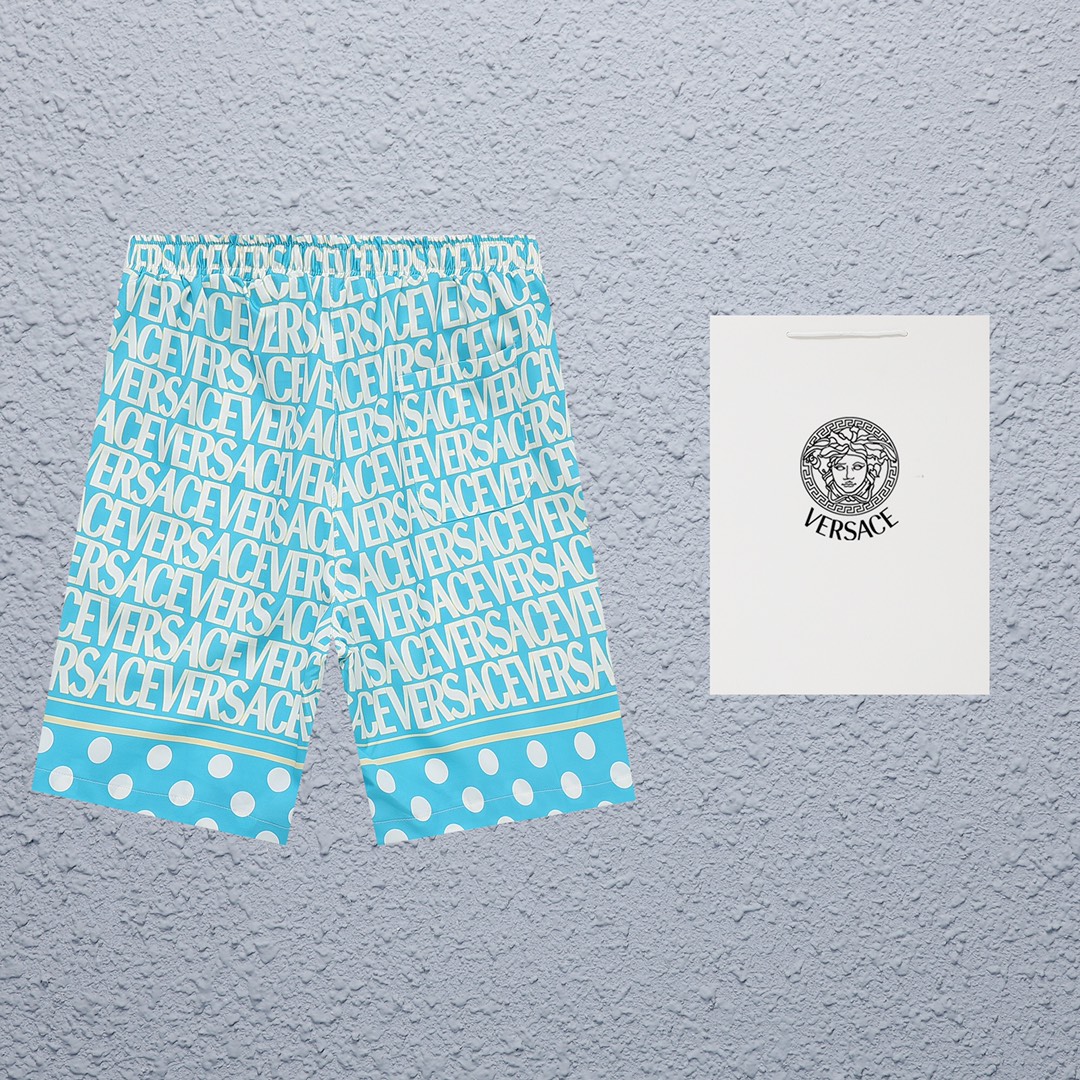 Versace Shorts in Picture Color, Size S-XL, Plain Cotton with Sand Fabric, Full Custom Packages. Gender-Neutral. - 图片 2