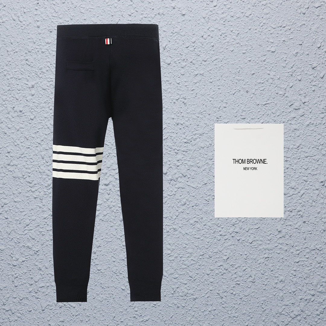CJCR Version Tom Brown TB Classic Four-Barred Pants in Picture Color, Gender-Neutral, S-XL. - 图片 2