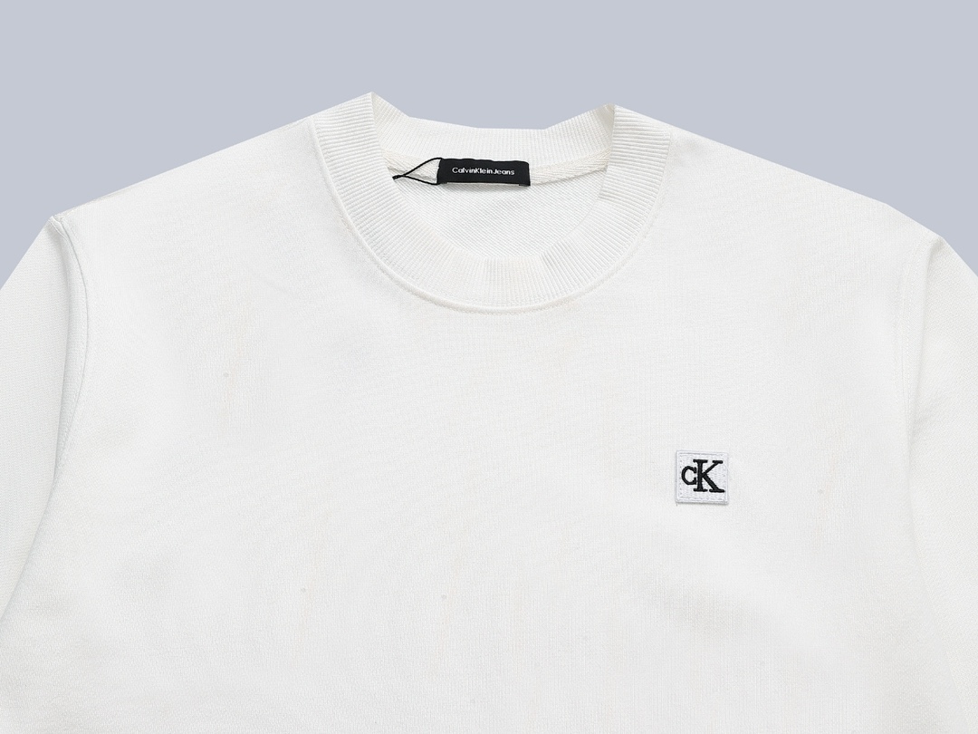 Calvin Klein CK Sticker in Picture Color, Size S-XL, 400G Shears Fabric, Full Custom Packages. Gender-Neutral. - 图片 3