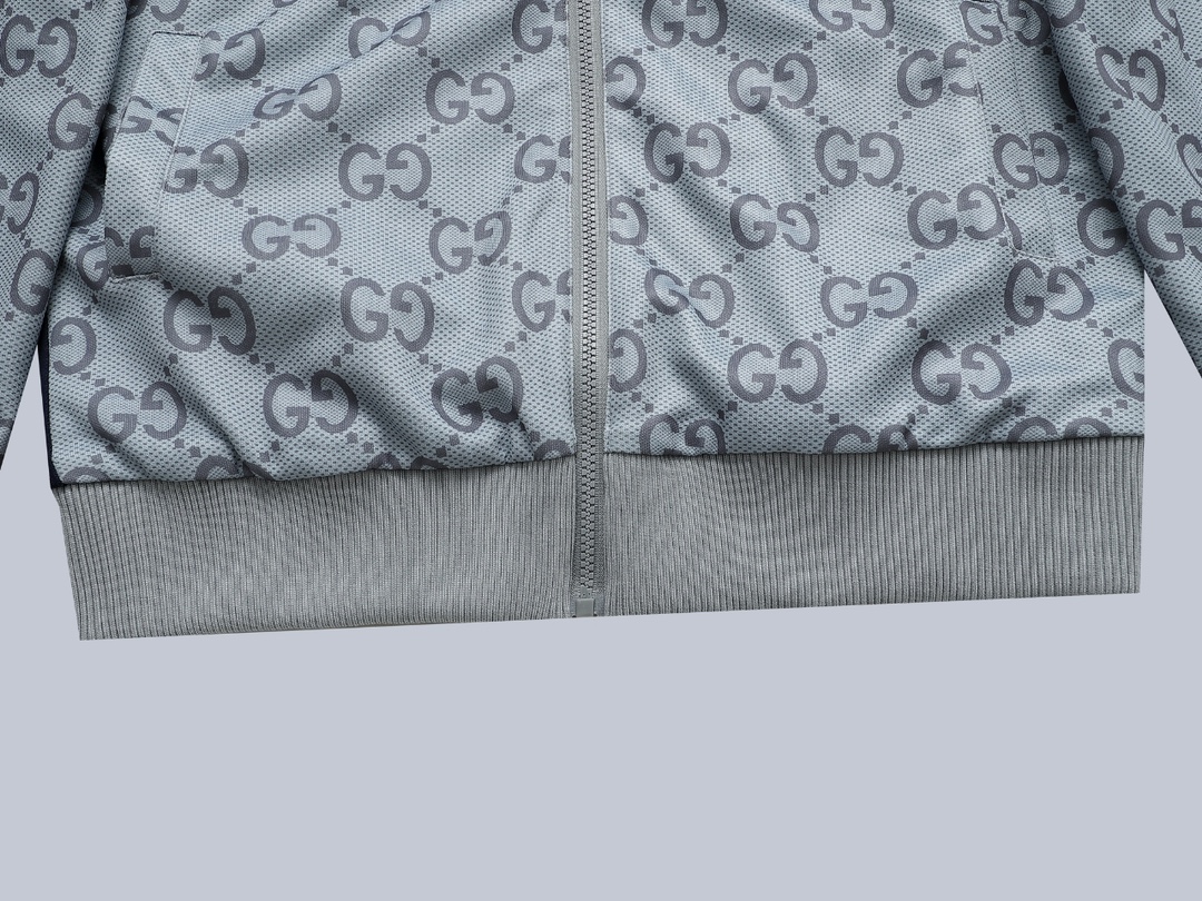 CJCR Custom Floral Fabric Gucci Hoodie Coat in Various Sizes and Colors - 图片 7