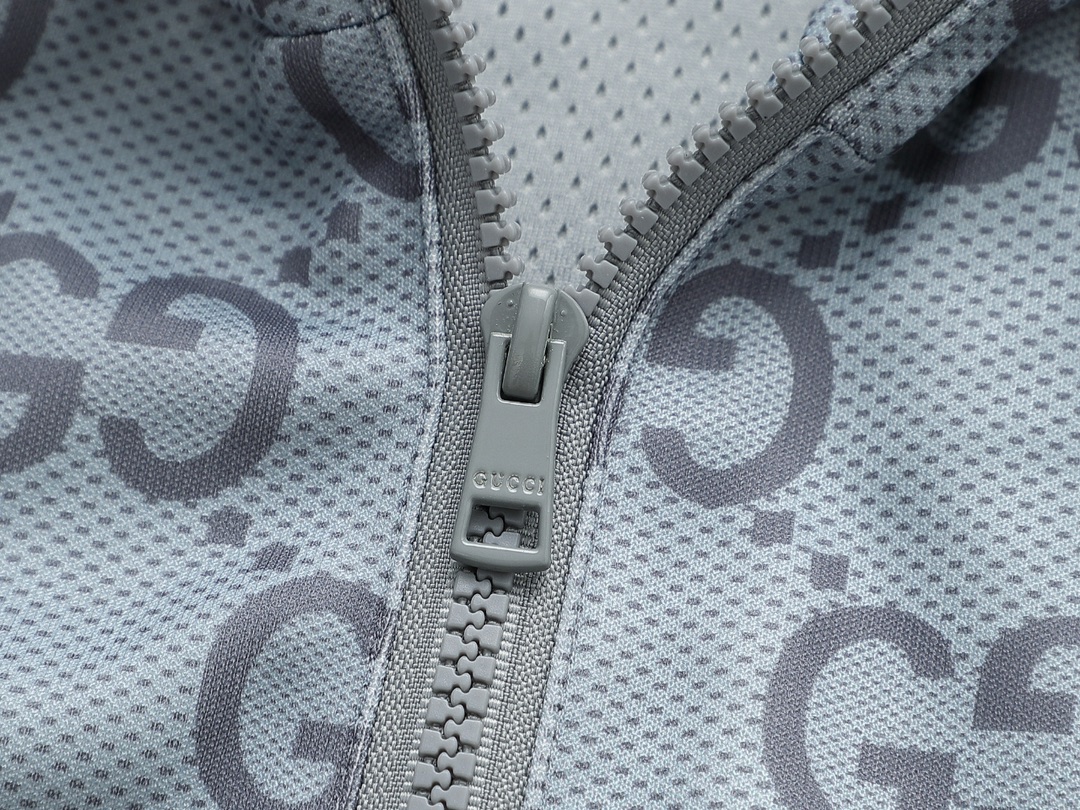 CJCR Custom Floral Fabric Gucci Hoodie Coat in Various Sizes and Colors - 图片 6