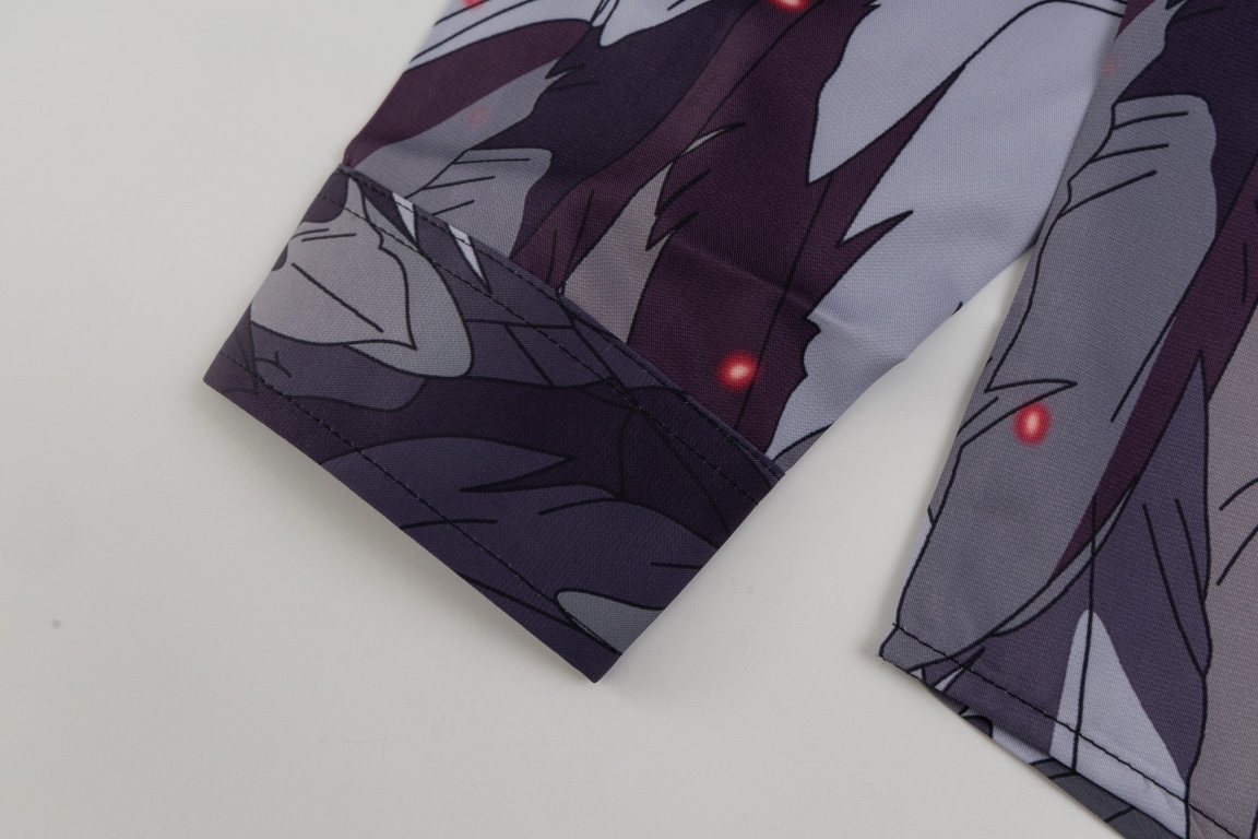 CJCR Top Version Distinguished Currency Long Sleeve Shirt in Picture Color - 图片 7