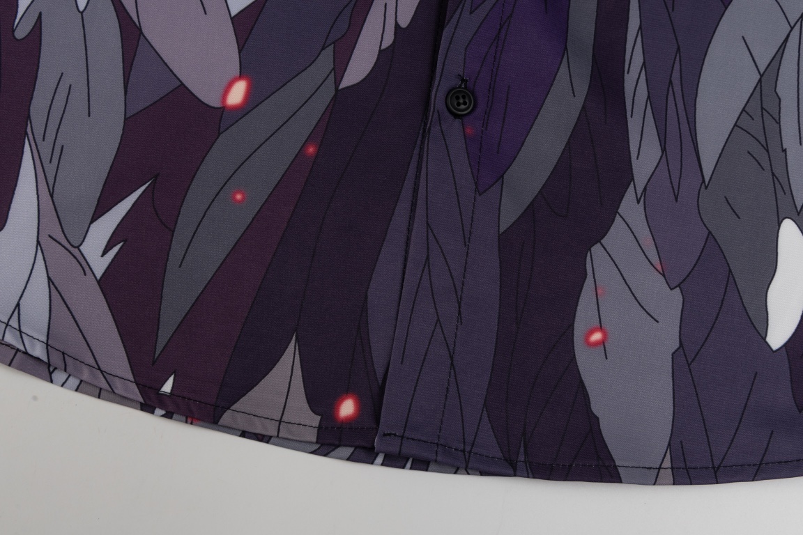 CJCR Top Version Distinguished Currency Long Sleeve Shirt in Picture Color - 图片 8