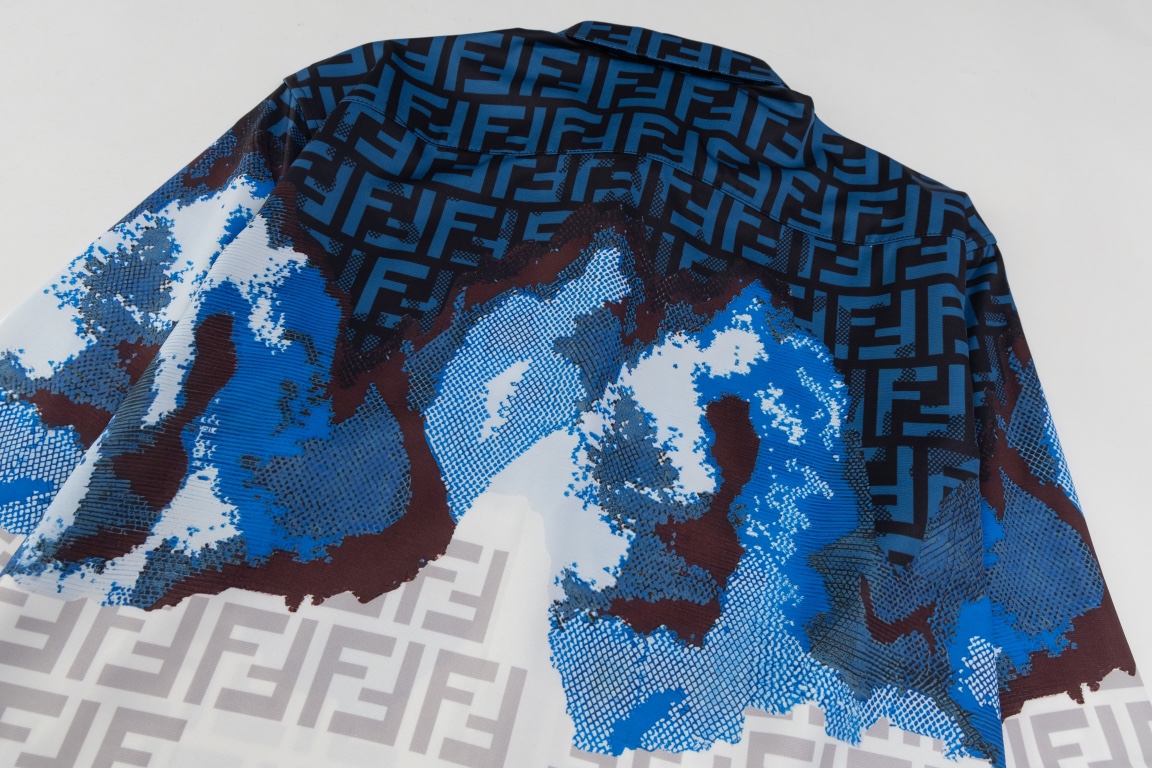 “CJCR Top Version Long Sleeve Shirt by FENDI, Unisex Custom Design in Picture Color” - 图片 9