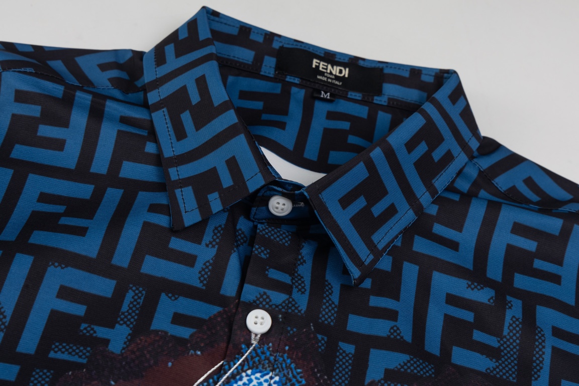 “CJCR Top Version Long Sleeve Shirt by FENDI, Unisex Custom Design in Picture Color” - 图片 3