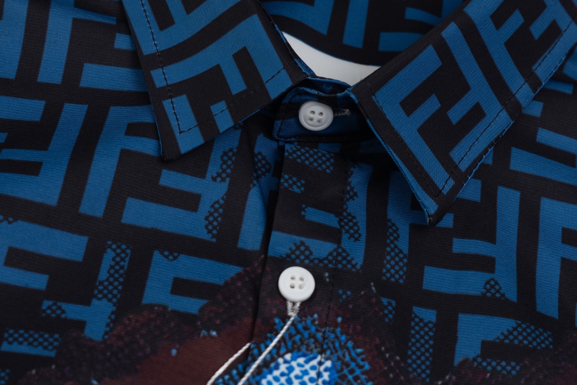 “CJCR Top Version Long Sleeve Shirt by FENDI, Unisex Custom Design in Picture Color” - 图片 4