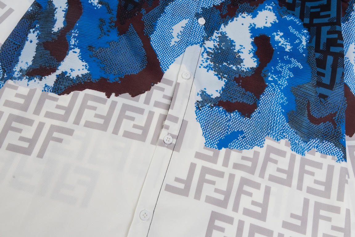 “CJCR Top Version Long Sleeve Shirt by FENDI, Unisex Custom Design in Picture Color” - 图片 5